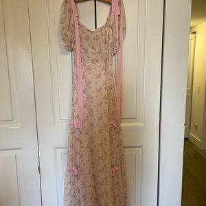 New with tags, beautiful Love Shack Fancy dress.  Size 10. Jessie dress.